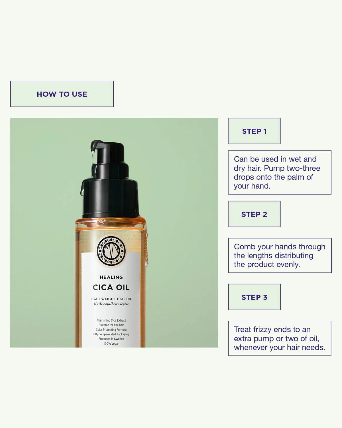 Maria Nila Cica Oil (100ml) - Billede 3