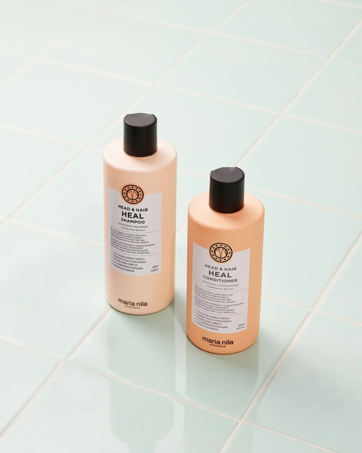 Maria Nila Head & Hair Heal Shampoo + Conditioner Duo- Til sensetiv hovedbund - Billede 2