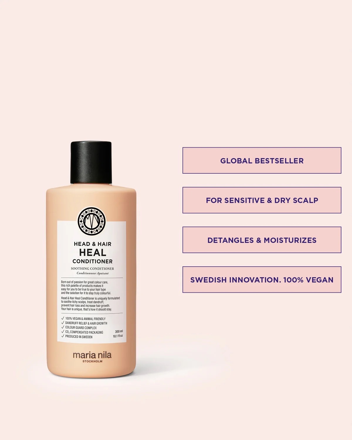 Head & Hair Heal Conditioner (300ml) - Billede 4