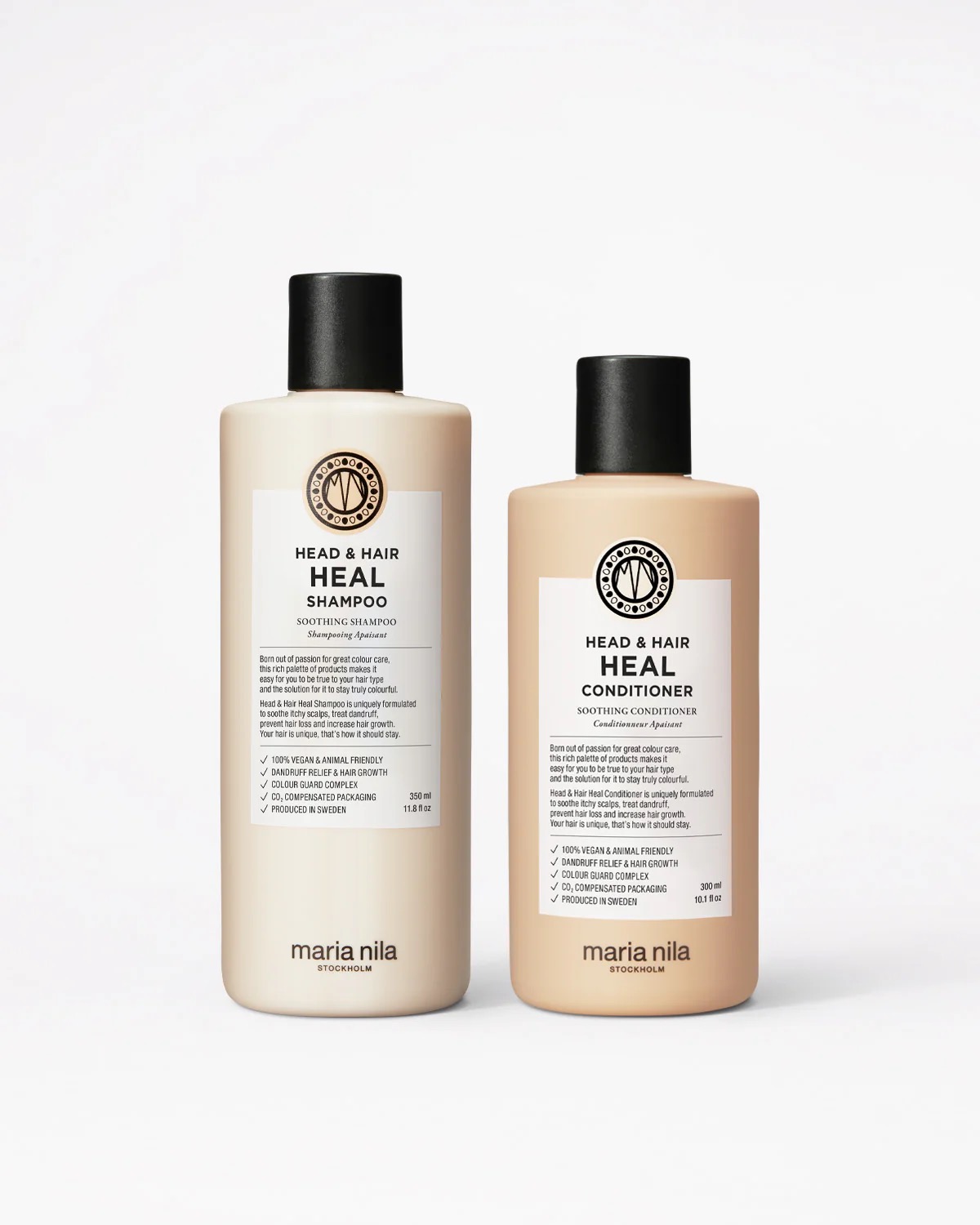 Maria Nila Head & Hair Heal Shampoo + Conditioner Duo- Til sensetiv hovedbund